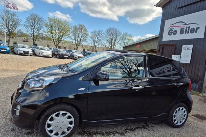 Grøn Kia Picanto fra 2015