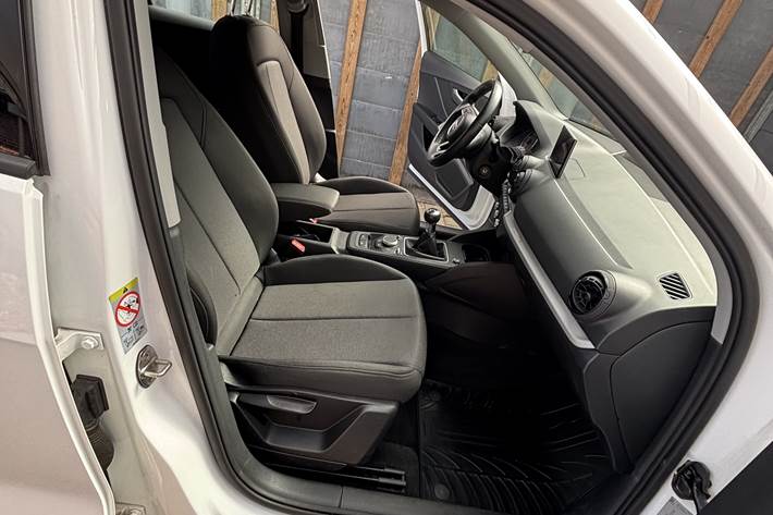 Hvid Audi Q2 fra 2018