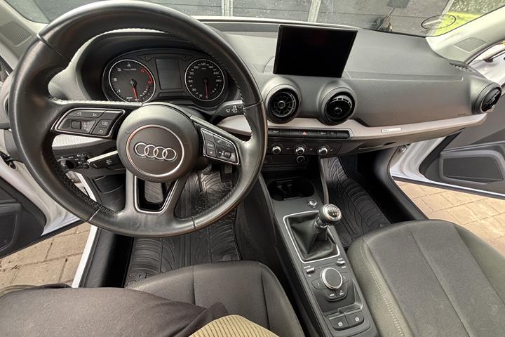 Hvid Audi Q2 fra 2018