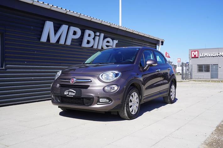 Grå Fiat 500X fra 2015