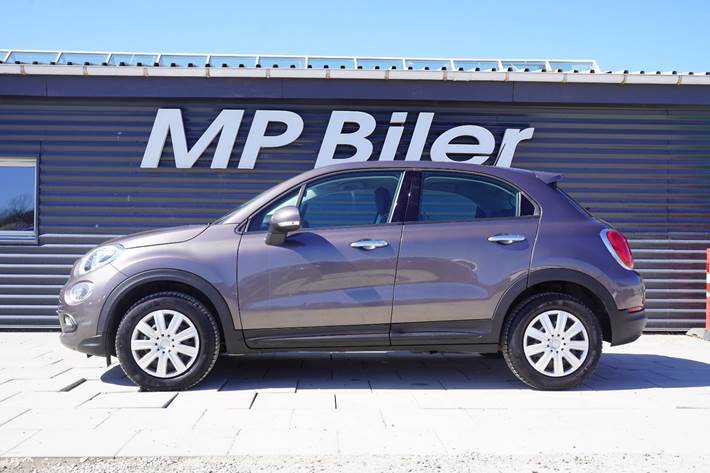 Grå Fiat 500X fra 2015
