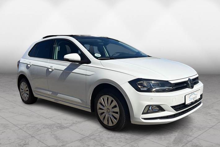 Hvid VW Polo fra 2020