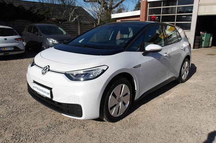 Hvid VW ID.3 fra 2023