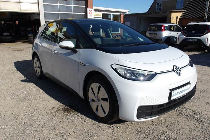 Hvid VW ID.3 fra 2023