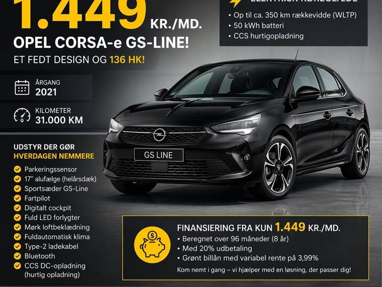 Opel Corsa-e 50 GS-Line