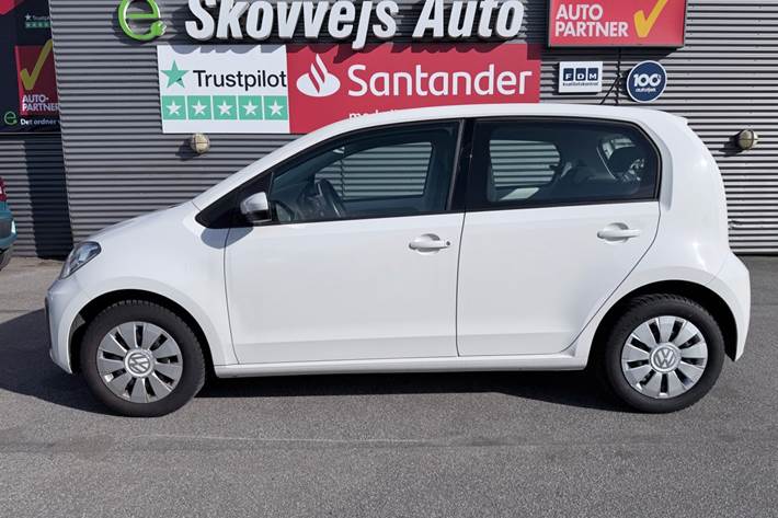Hvid VW UP! fra 2018