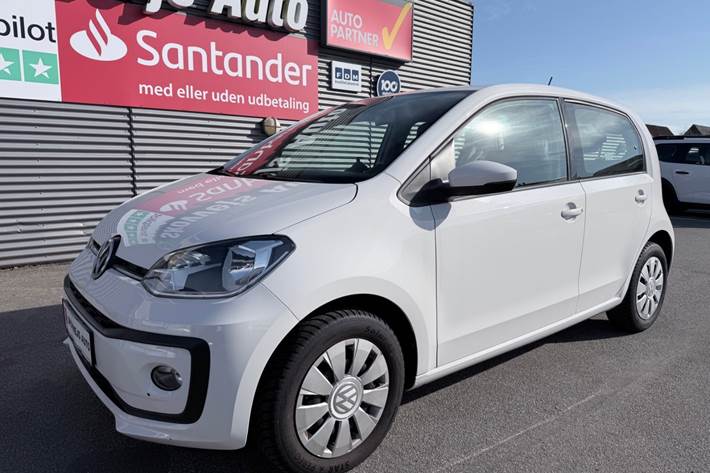Hvid VW UP! fra 2018