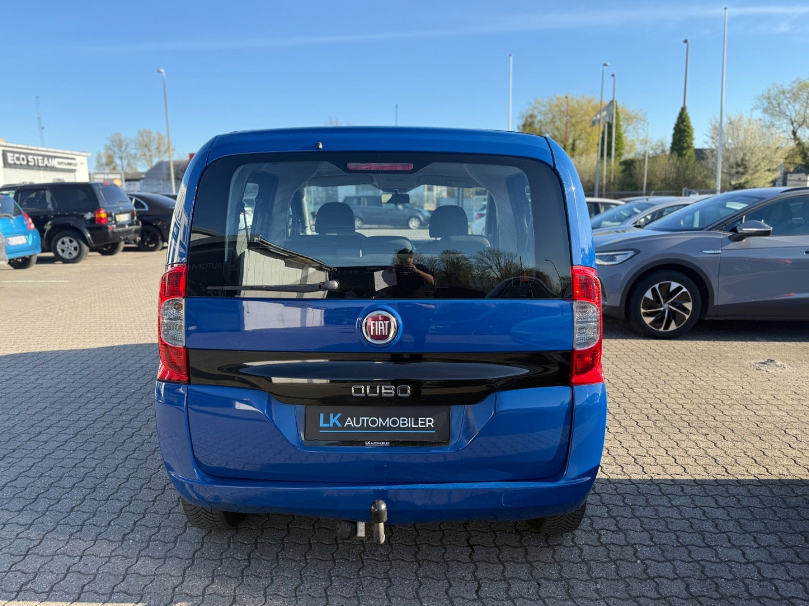 Blå Fiat Qubo fra 2017