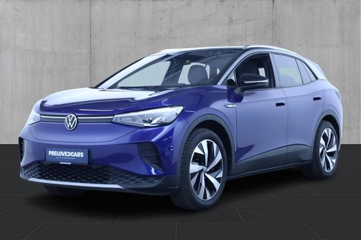 Blå VW ID.4 fra 2021