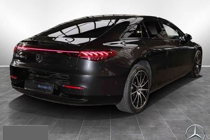 Grå Mercedes EQS 450+ fra 2022