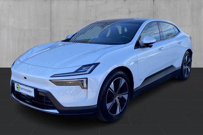 Hvid Polestar 4 fra 2024