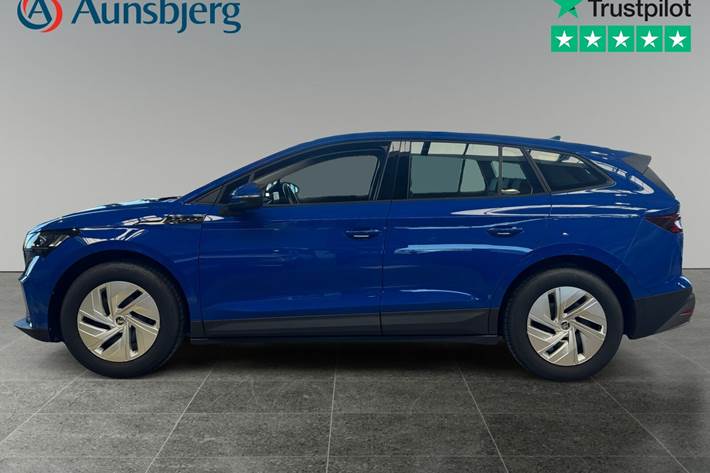 Blå Skoda Enyaq fra 2023