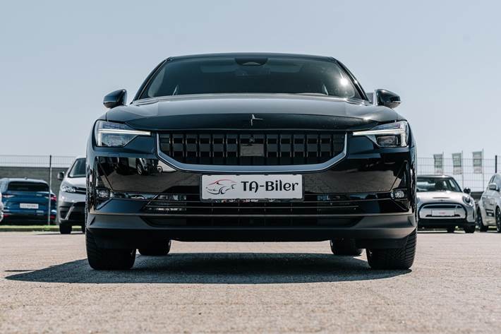 Sort Polestar 2 fra 2021