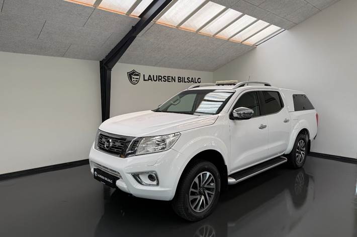 Hvid Nissan Navara fra 2017