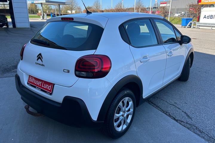 Hvid Citroën C3 fra 2020