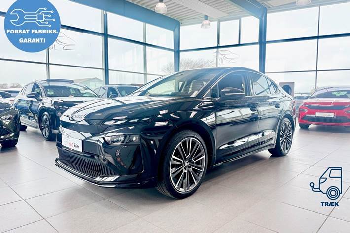 Sort Skoda Enyaq fra 2026