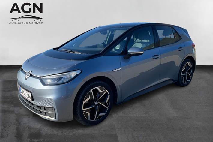 Blå VW ID.3 fra 2022