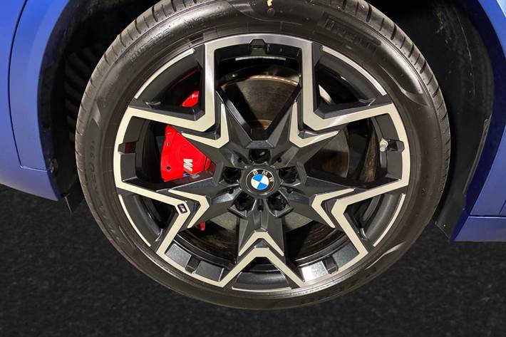 Blå BMW iX2 fra 2026
