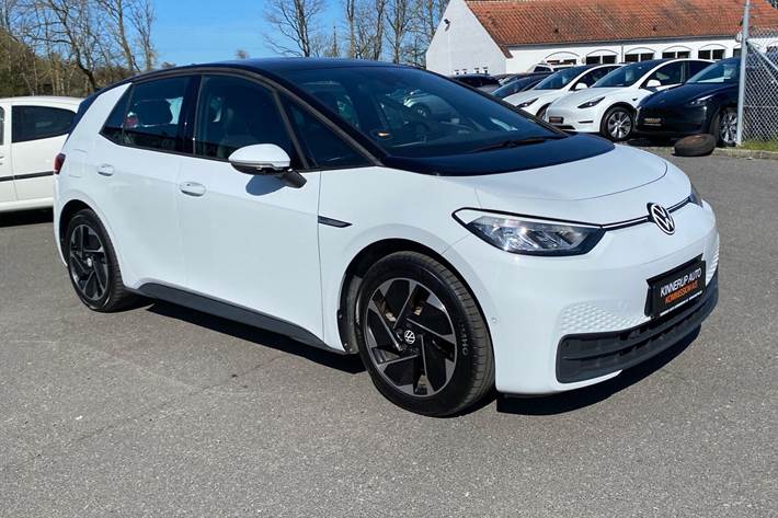 Hvid VW ID.3 fra 2023