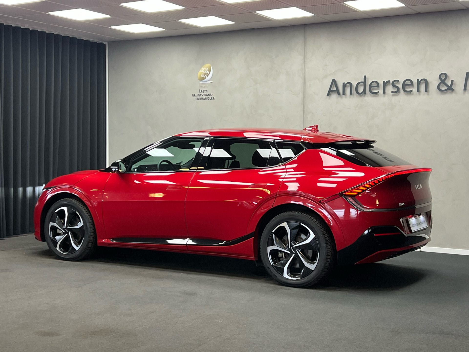 Rød Kia EV6 fra 2022