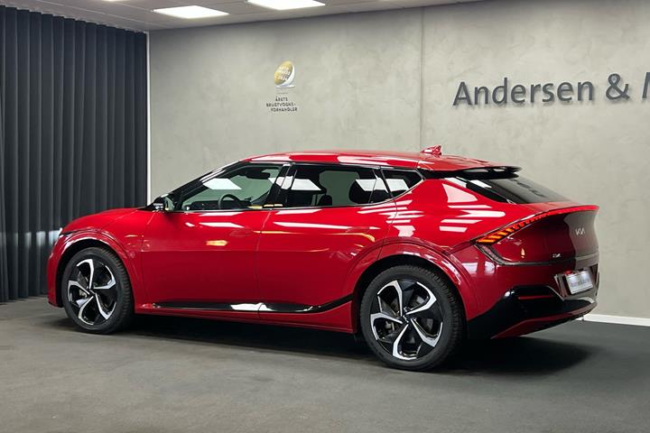 Rød Kia EV6 fra 2022