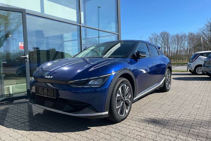 Blå Kia EV6 fra 2023
