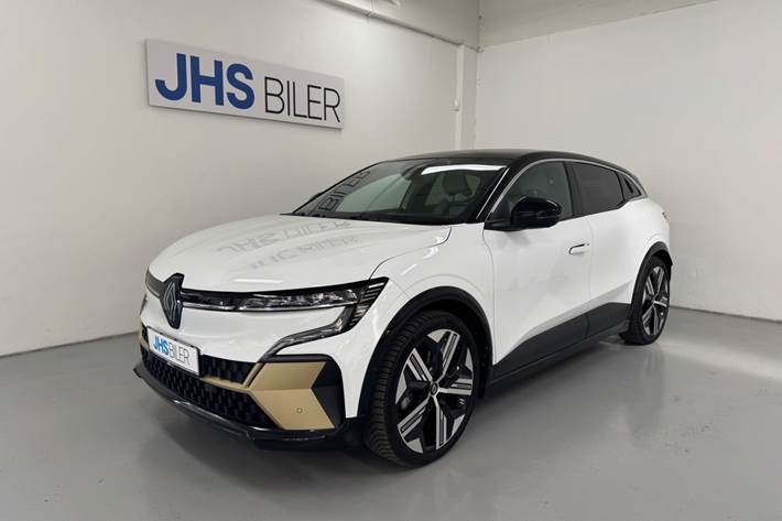 Hvid Renault Megane E-Tech fra 2022