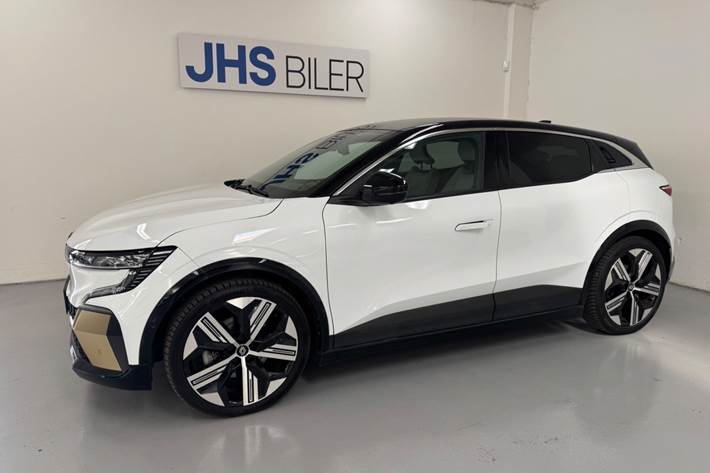 Hvid Renault Megane E-Tech fra 2022