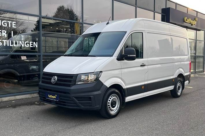 Hvid VW Crafter 35 fra 2024