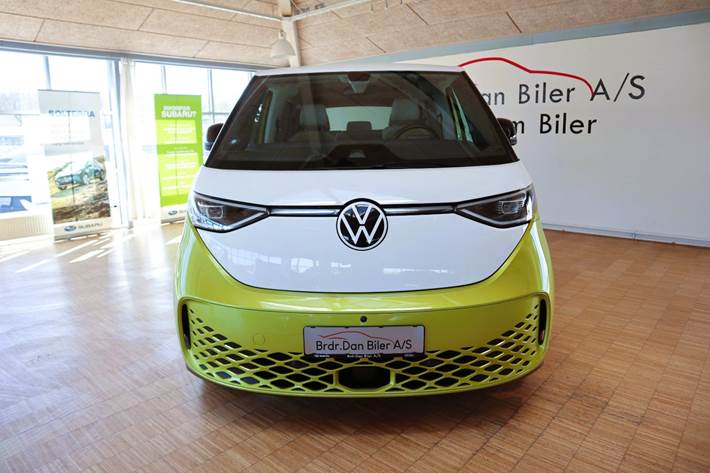 Gul VW ID.Buzz fra 2023
