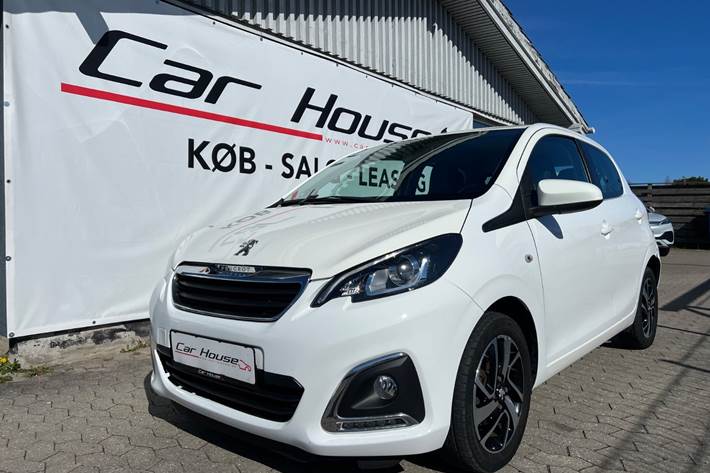 Hvid Peugeot 108 fra 2020