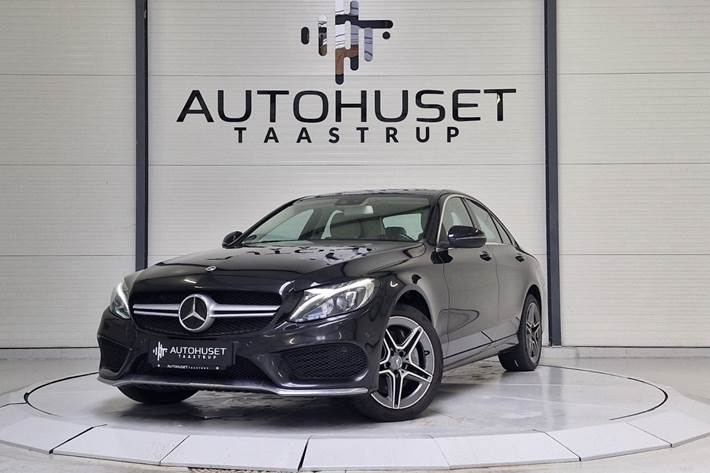 Sort Mercedes C400 fra 2016