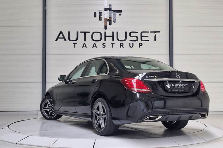 Sort Mercedes C400 fra 2016