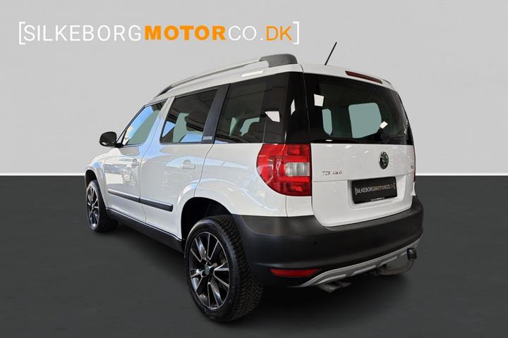 Hvid Skoda Yeti fra 2013