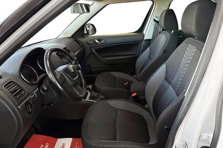 Hvid Skoda Yeti fra 2013