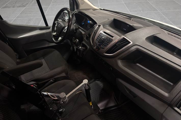 Hvid Ford Transit 350 L3 Van fra 2018