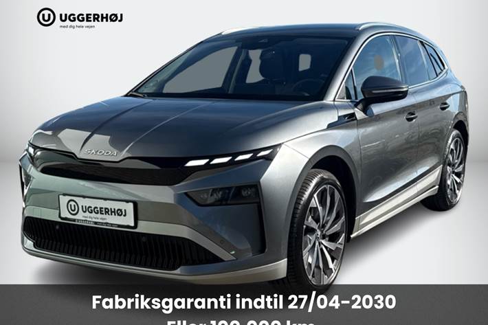 Grå Skoda Enyaq fra 2026