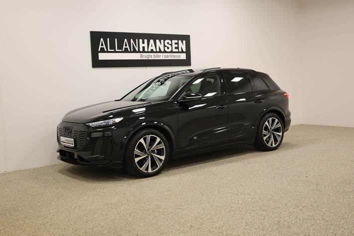 Sort Audi SQ6 e-tron fra 2025