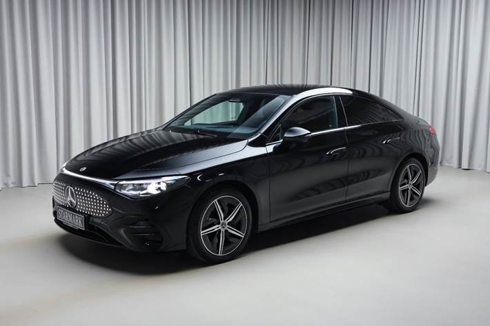 Sort Mercedes CLA250+ fra 2025