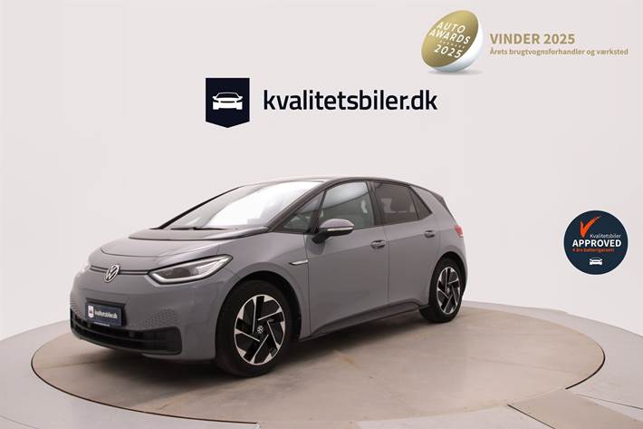 Grå VW ID.3 fra 2021