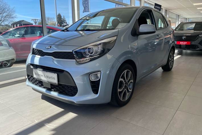 Blå Kia Picanto fra 2019