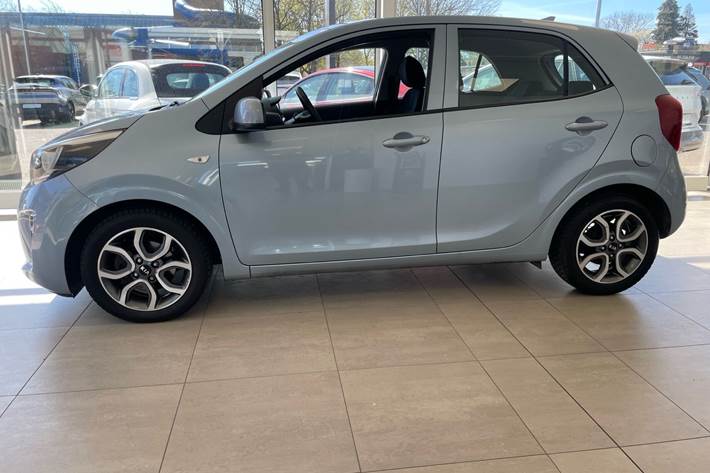 Blå Kia Picanto fra 2019