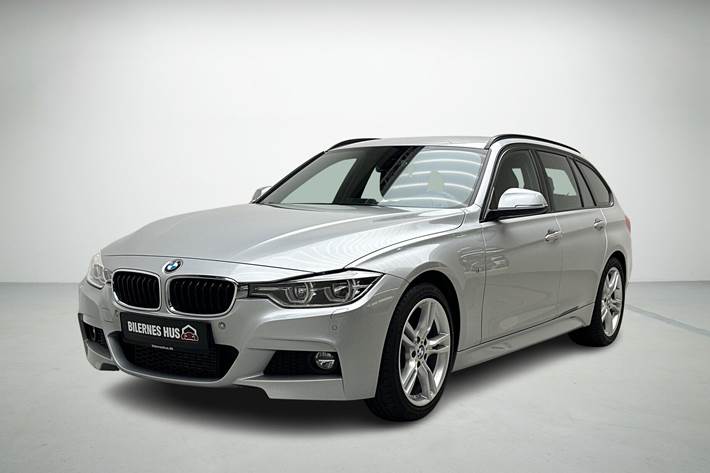 Grå BMW 320d fra 2019