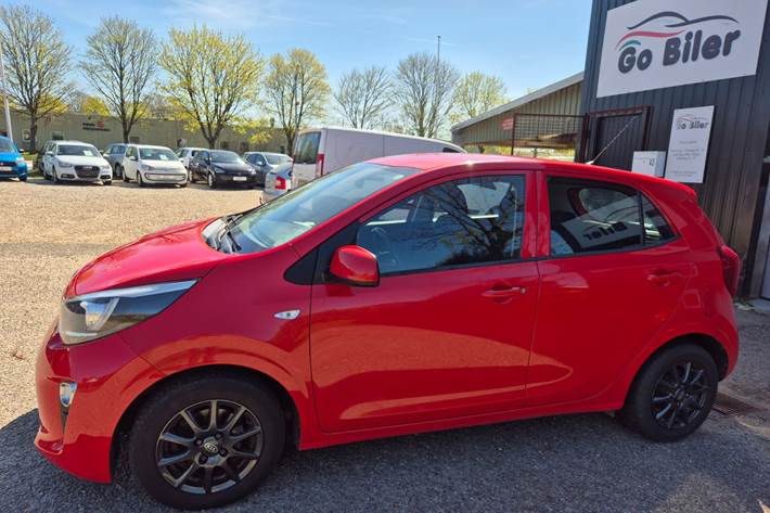 Grøn Kia Picanto fra 2018