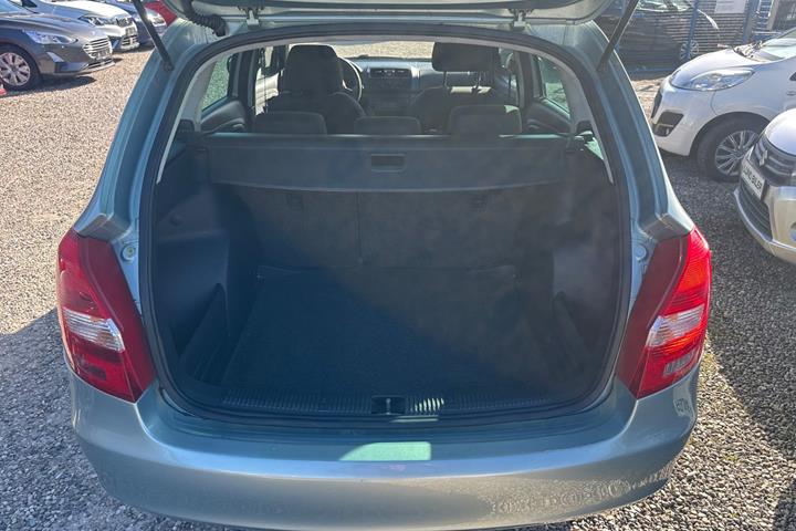Grøn Skoda Fabia fra 2013