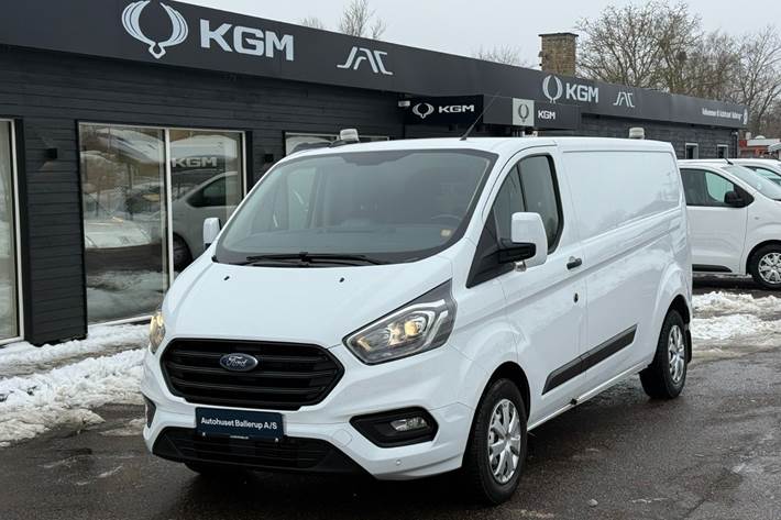 Hvid Ford Transit Custom 300 L2 fra 2021