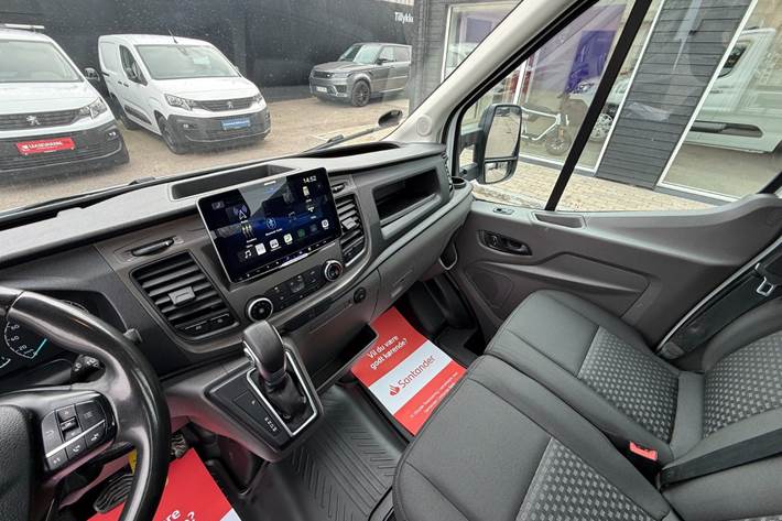 Hvid Ford Transit 350 L3 Chassis fra 2024