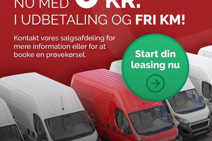 Hvid Mercedes Vito 114 fra 2023