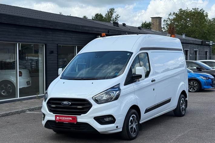 Hvid Ford Transit Custom 300 L2 fra 2022
