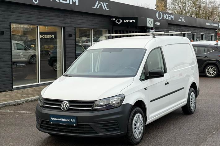 Hvid VW Caddy Maxi fra 2020